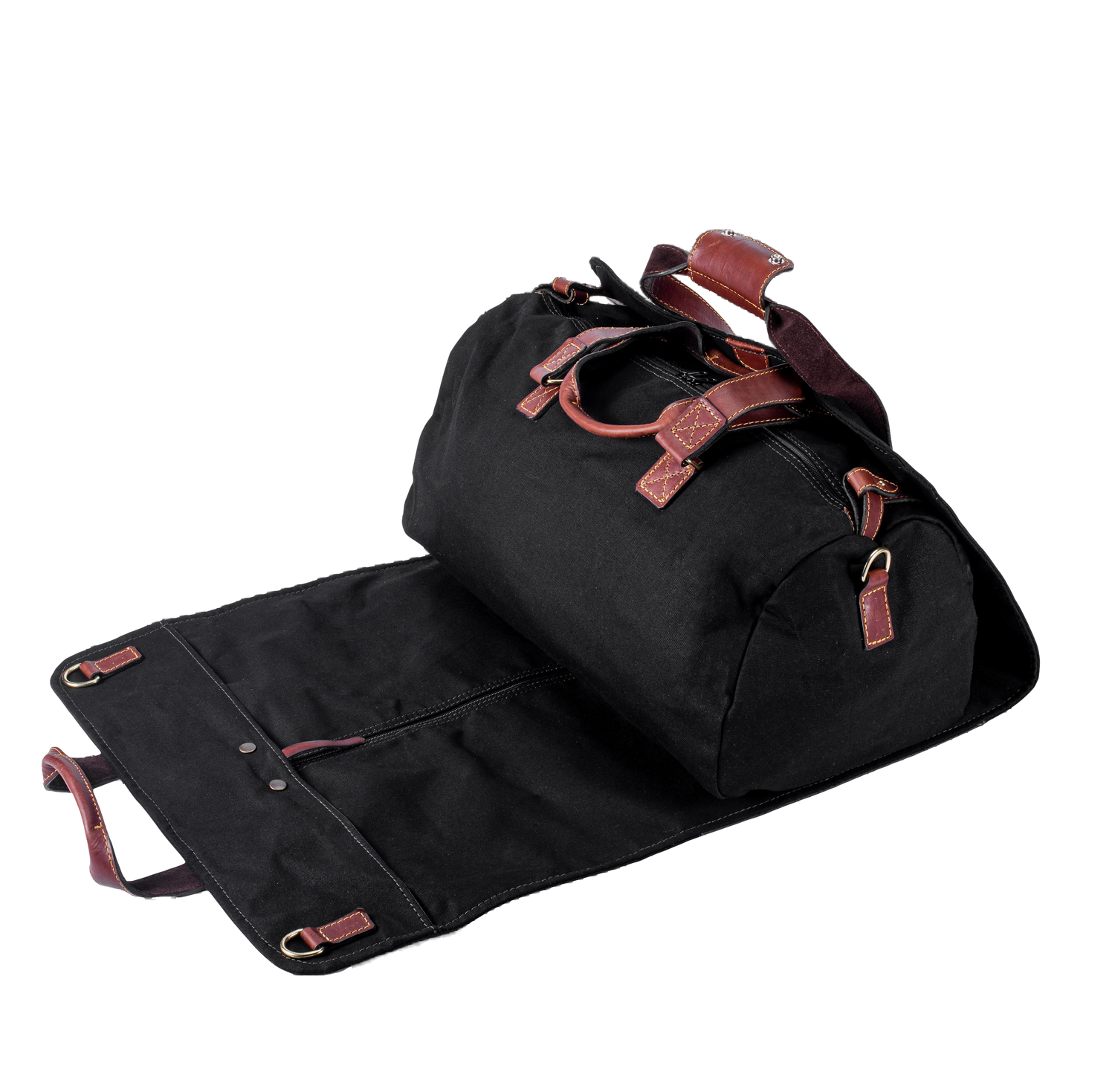 Travel Bag with a Garment Hanging Bag