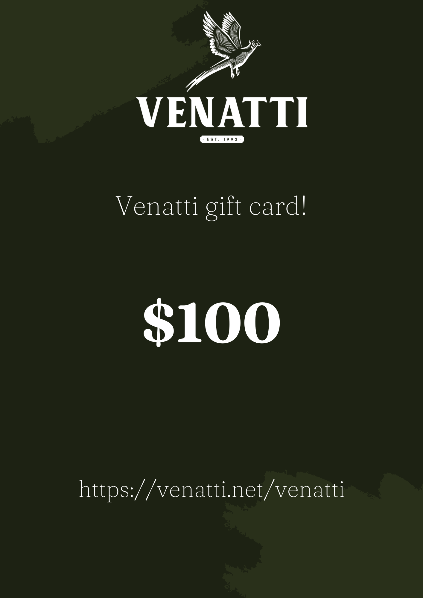 Venatti Gift Card