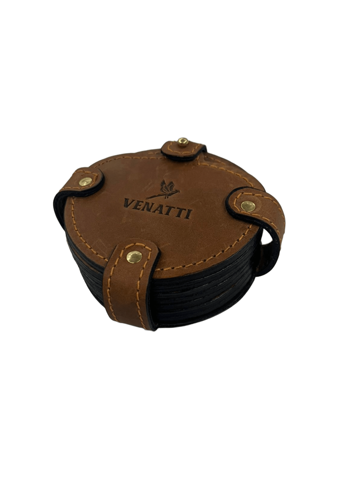 Venatti Leather Trivet Set