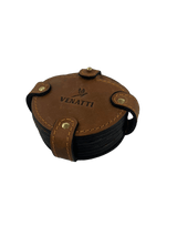 Venatti Leather Trivet Set